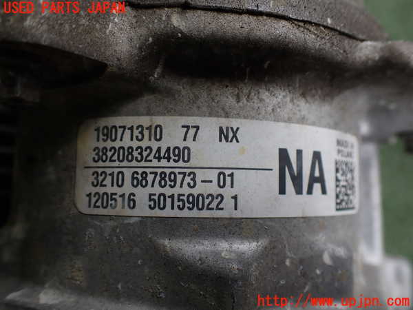 2UPJ-32434235]BMW ミニ(MINI)クーパー コンバーチブル(WG15)(F57)パワステギアボックス 中古_m0002.jpg