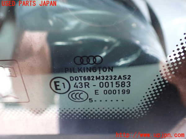 2UPJ-32451380]アウディ・A1 スポーツバック(8XCHZ)右クォーターガラス (43R-001583 M3232) 中古_m0002.jpg