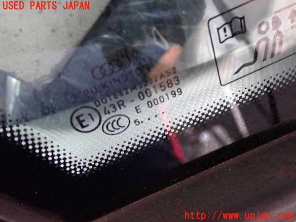 2UPJ-32451382]アウディ・A1 スポーツバック(8XCHZ)左クォーターガラス (43R-001583 M3232) 中古_m0002.jpg