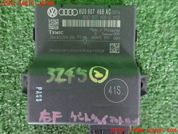 2UPJ-32456147]アウディ・A1 スポーツバック(8XCHZ)コンピューター2 (ゲートウェイコントロール) 中古_m0003.jpg