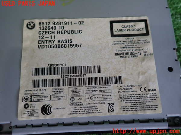 2UPJ-32466480]BMW 116i(1A16)(F20)CDプレーヤー 中古_m0004.jpg