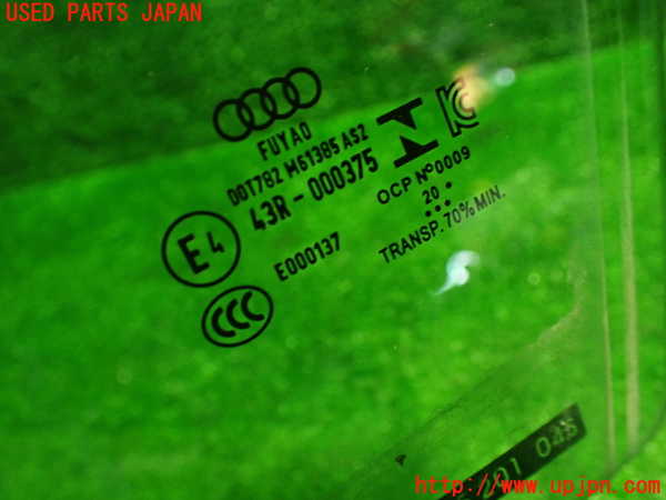 1UPJ-32481268]アウディ・Q3 スポーツバック(F3DPC)左前ドアガラス FUYAO M61385 中古_m0003.jpg