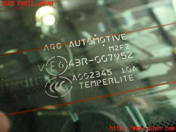 2UPJ-32501560]８６(BRZ)(ZN6)リアガラス 中古 AGC M2F2 43R-007952_m0002.jpg
