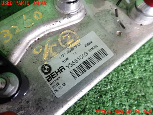 2UPJ-32602482]BMW アクティブハイブリッド5(AH5)(FZ35)(F10)オイルクーラー2 中古_m0003.jpg