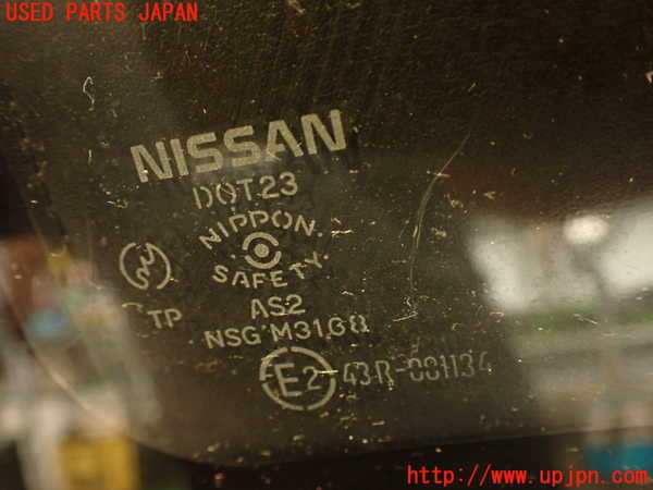 2UPJ-32631382]フェアレディZ(GCZ32)左クォーターガラス 中古(43R-001134 M31.68)_m0004.jpg