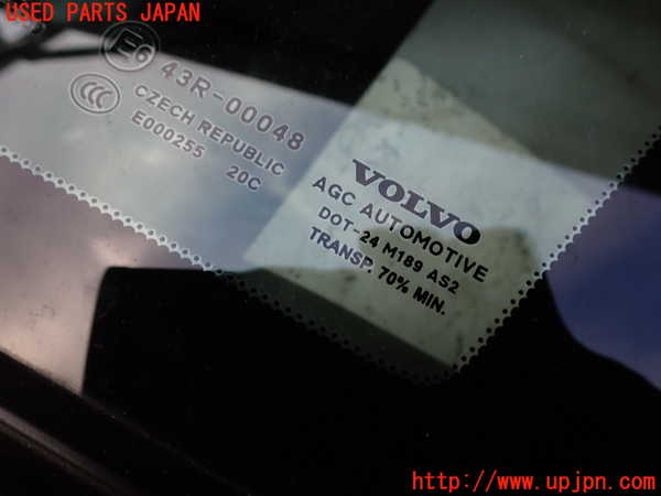 2UPJ-32681380]ボルボ・V40(MB4154T)右クォーターガラス (43R-00048 M189) 中古_m0002.jpg