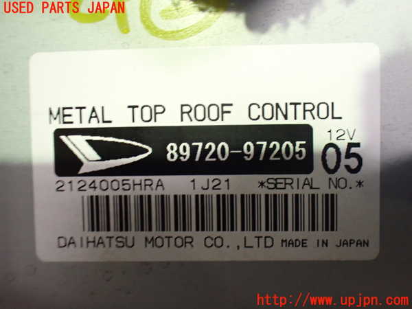 2UPJ-32706147]コペン(L880K)コンピューター2 (METALTOP ROOF CONTROL) 中古_m0003.jpg