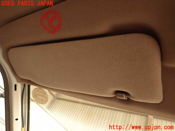 2UPJ-32847630]クラウン 4ドア ハードトップ(GS131)室内サンバイザー左側 中古_m0001.jpg