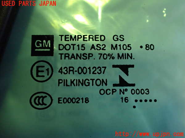 2UPJ-32851382]シボレー・カマロ コンバーチブル(A1XC)左クォーターガラス (43R-001237 M105) 中古_m0002.jpg