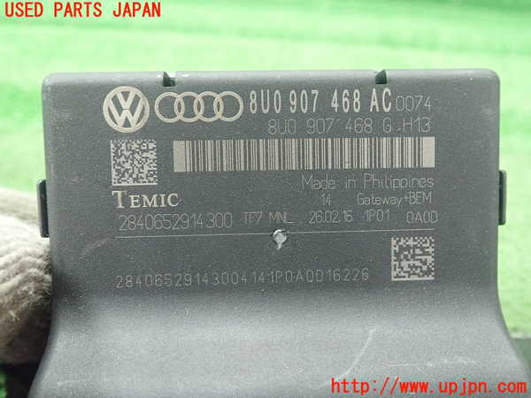 1UPJ-32886147]アウディ・A1 スポーツバック(8XCHZ)コンピューター2 (8U0 907 468 AC) 中古_m0002.jpg