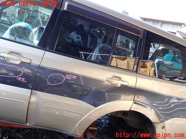5UPJ-32891320]パジェロ(V98W)左後ドア AGC M2L3 中古_m0001.jpg