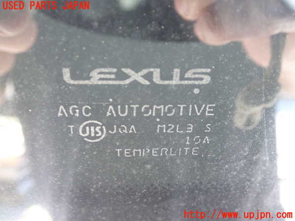 1UPJ-32901380]レクサス・CT200h(ZWA10)右クォーターガラス M2L3 中古_m0002.jpg