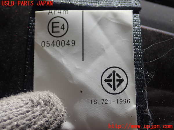 5UPJ-32907185]レクサス・CT200h(ZWA10)左2列目シートベルト 中古_m0003.jpg