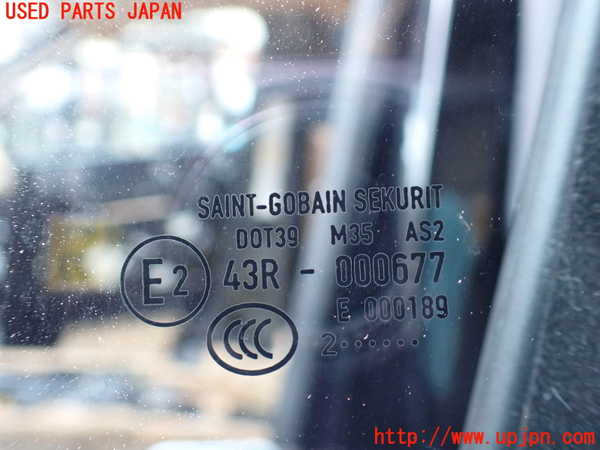 1UPJ-32931260]ポルシェ・カイエン S ハイブリッド(92ACGE)左前ドア SEKURIT M35 中古_m0005.jpg