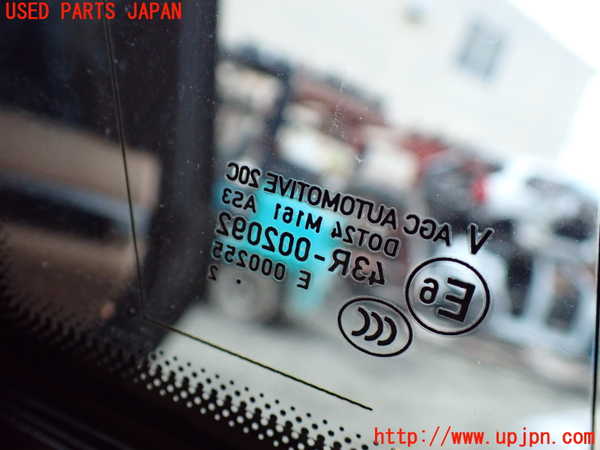 1UPJ-32931380]ポルシェ・カイエン S ハイブリッド(92ACGE)右クォーターガラス AGC M161 中古_m0002.jpg