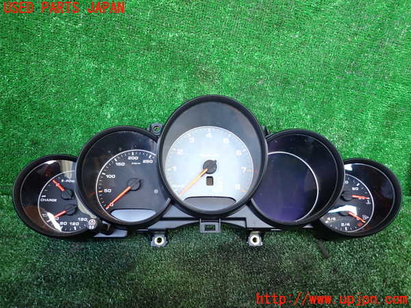 1UPJ-32936170]ポルシェ・カイエン S ハイブリッド(92ACGE)スピードメーター 中古_m0001.jpg
