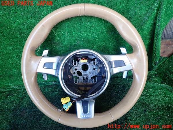 1UPJ-32937855]ポルシェ・カイエン S ハイブリッド(92ACGE)ステアリングホイール 中古_m0001.jpg