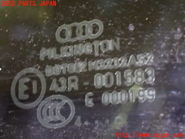 1UPJ-32941382]アウディ・S5 スポーツバック(8TCREL)左クォーターガラス M3232 中古_m0003.jpg