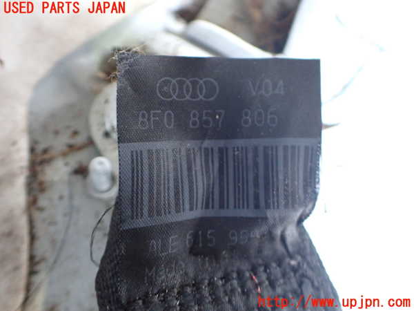 2UPJ-32987155]アウディ・A5 カブリオレ(8FCALF)右2列目シートベルト 中古_m0002.jpg