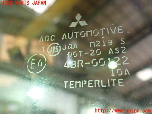 1UPJ-33071200]デリカD：5(CV1W)右フロント三角窓ガラス 中古(43R-00122 M213)_m0002.jpg