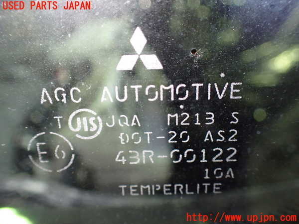 5UPJ-33071202]デリカD：5(CV1W)左フロント三角窓ガラス 中古(43R-00122 M213)_m0002.jpg