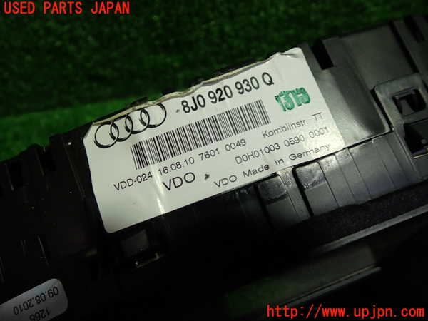 1UPJ-33186170]アウディ・TTS クーペ(8JCDLF)スピードメーター 中古_m0002.jpg