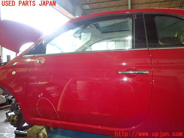 5UPJ-33211260]フィアット・500(31209)左ドア PILKINGTON M3232 中古_m0001.jpg