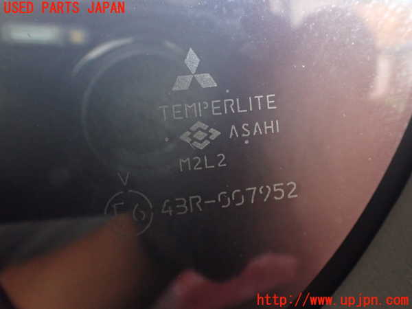 2UPJ-33251380]コルト ラリーアート バージョンR(Z27AG)右クォーターガラス 中古(43R-007952 M2L2)_m0005.jpg