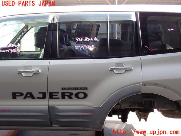 2UPJ-33261320]パジェロ(V75W)左後ドア (43R-00150) 中古_m0001.jpg