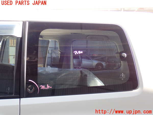 2UPJ-33261382]パジェロ(V75W)左クォーターガラス (43R-00150) 中古_m0001.jpg