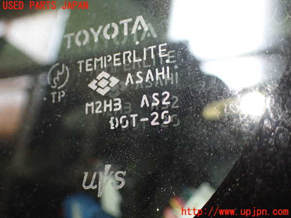 1UPJ-33331202]アイシス(ANM10W)左フロント三角窓ガラス ASAHI M2H3 中古_m0002.jpg