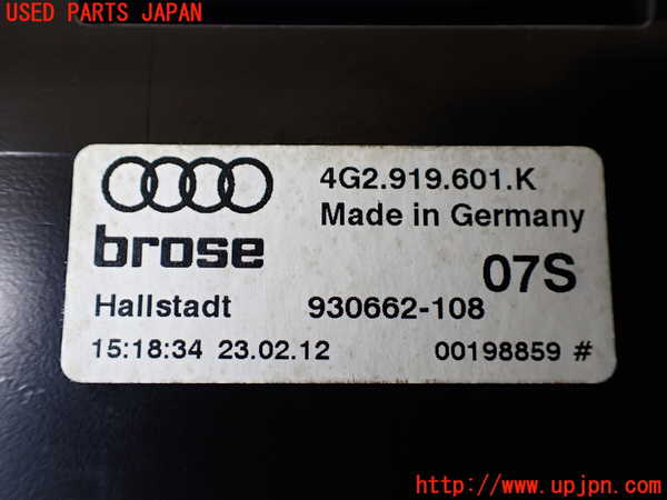 1UPJ-33346629]アウディ・A6(4GCHVS)モニター 中古_m0004.jpg