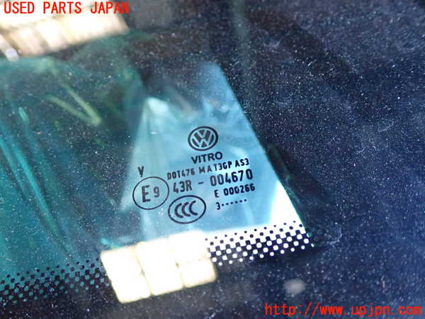 5UPJ-33351380]VW ザ･ビートル(16CPL)右クォーターガラス VITRO M A T3GP 中古_m0002.jpg