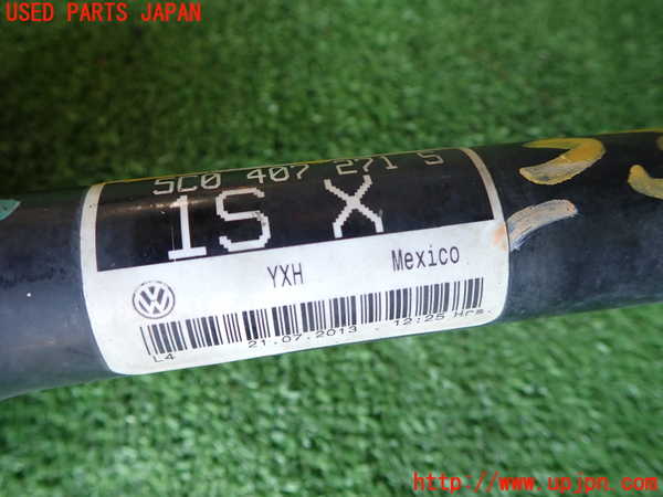 1UPJ-33354015]VW ザ･ビートル(16CPL)左フロントドライブシャフト 中古_m0003.jpg