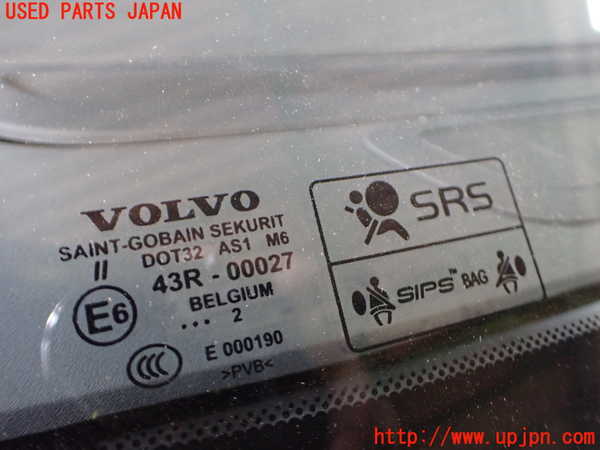 2UPJ-33411195]ボルボ・V60(FB4164T)フロントガラス (43R-00027) 中古_m0004.jpg