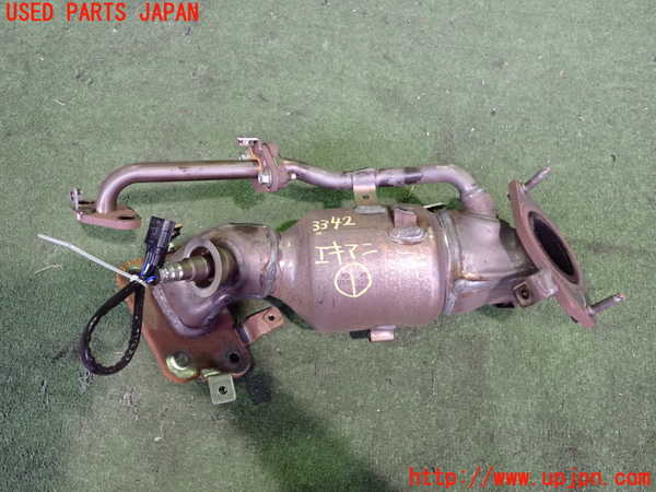 2UPJ-33422041]ノート オーラ(AURA)(FE13)エキマニ1 触媒 マニバーター (ジャンク品) 中古_m0001.jpg