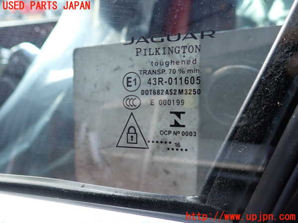 2UPJ-33461260]ジャガー・XF(JB2GA)左前ドア 中古 PILKINGTON M3250 43R-011605_m0003.jpg
