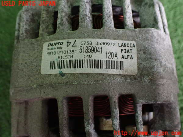 2UPJ-33526015]フィアット・プントエヴォ(199144)オルタネーター(ダイナモ) 中古_m0003.jpg