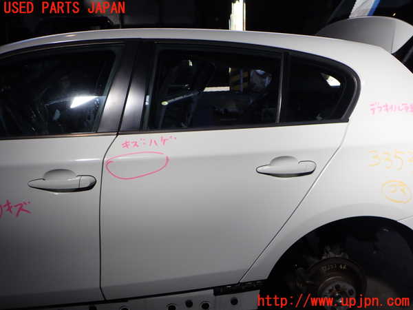 2UPJ-33531320]BMW 116i E87(UE16)左後ドア 中古 PILKINGTON M3232 43R-001583_m0001.jpg