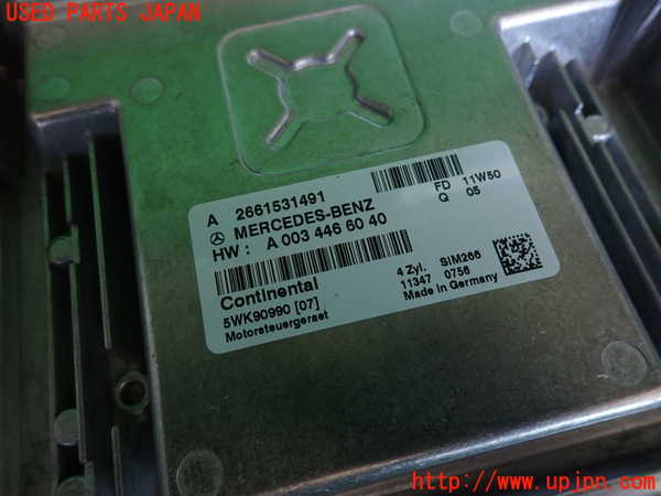 2UPJ-33566110]ベンツ A180(169032)(169)エンジンコンピューター 中古_m0002.jpg