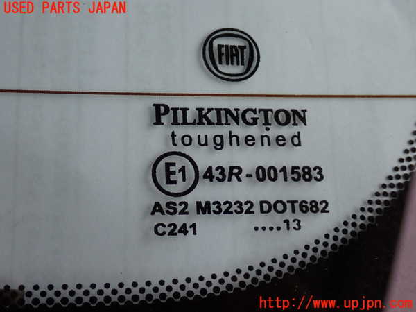 2UPJ-33571566]フィアット・500(31209)バックドア リアゲート ハッチ 中古 PILKINGTON M3232 43R-001583_m0003.jpg
