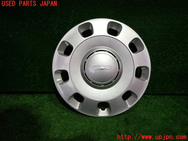 2UPJ-33579411]フィアット・500(31209)14インチホイールキャップ1枚① 中古_m0001.jpg
