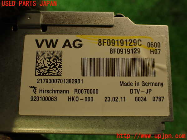 2UPJ-33586660]アウディ・A4(8KCDN)TVチューナー 中古_m0003.jpg