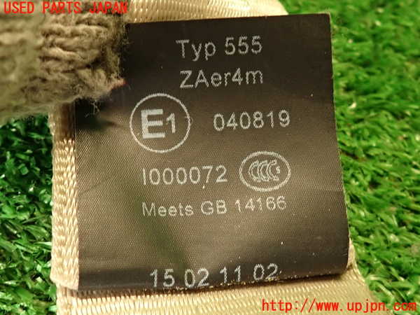 2UPJ-33587185]アウディ・A4(8KCDN)左2列目シートベルト 中古_m0005.jpg