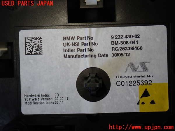 2UPJ-33596170]BMW ミニ(MINI)クーパーS(SV16)スピードメーター 中古 (R56)_m0003.jpg