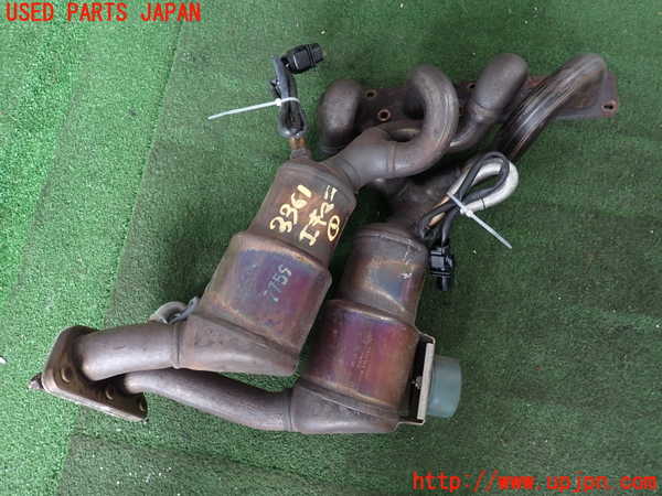 2UPJ-33612041]BMW 320i E90(VA20)エキマニ1 触媒 マニバーター 中古_m0001.jpg