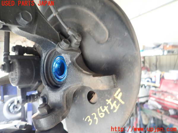 5UPJ-33644295]パジェロミニ(H58A)左フロントナックルハブ 中古_m0001.jpg