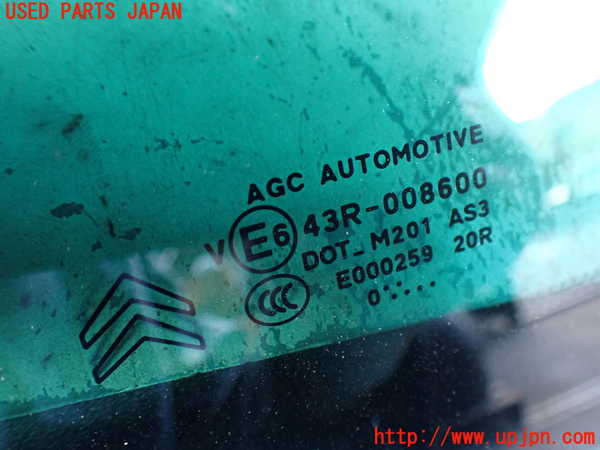 2UPJ-33771380]シトロエン・DS 3(A5C5F04)右クォーターガラス (43R-008600) 中古_m0002.jpg