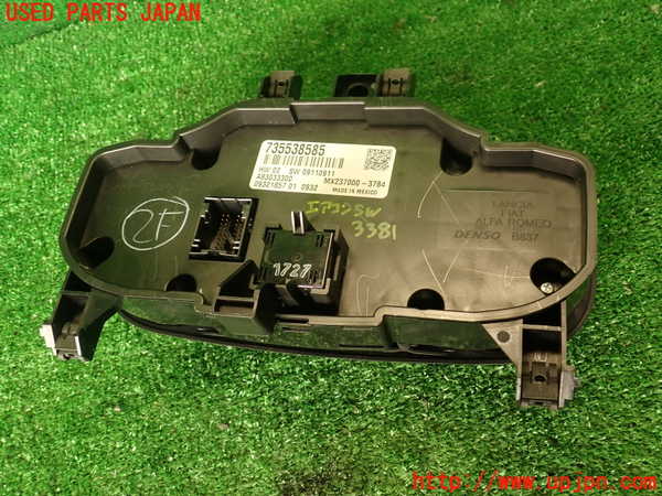 2UPJ-33816066]アバルト・595(312142)エアコンスイッチ1 中古_m0003.jpg