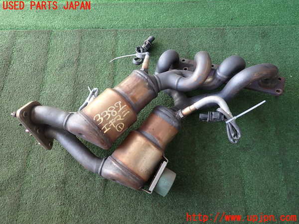 2UPJ-33822041]BMW 120i E87(UD20)エキマニ1 触媒 マニバーター 中古_m0001.jpg